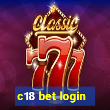 c18 bet login